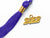 Shiny Adult Graduation Cap Tassel Charm Purple (One Size Fits All)