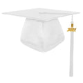Shiny Kindergarten Graduation Cap Tassel Charm White (One Size Fits All)