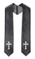 GradPlaza Choir Stole with Embroidery Crosses Adults' Traditional Church Choir Stoles 60"