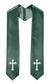 GradPlaza Choir Stole with Embroidery Crosses Adults' Traditional Church Choir Stoles 60"