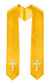 GradPlaza Choir Stole with Embroidery Crosses Adults' Traditional Church Choir Stoles 60"