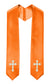GradPlaza Choir Stole with Embroidery Crosses Adults' Traditional Church Choir Stoles 60"