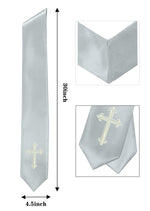 GradPlaza Choir Stole with Embroidery Crosses Adults' Traditional Church Choir Stoles 60"
