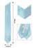 GradPlaza Choir Stole with Embroidery Crosses Adults' Traditional Church Choir Stoles 60"