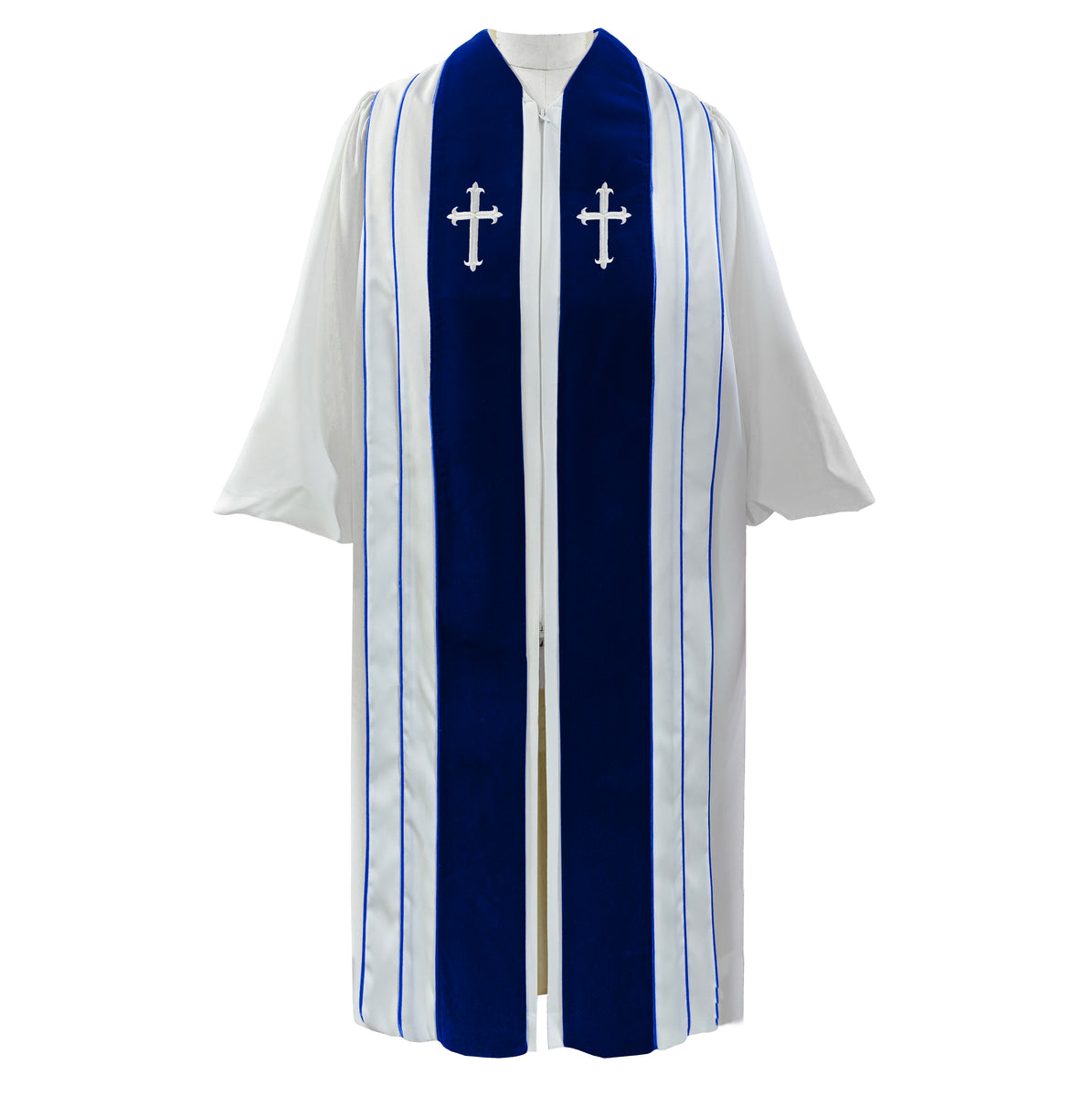 GradPlaza Customized Deluxe Priest Robe For Church Clergy Clothing