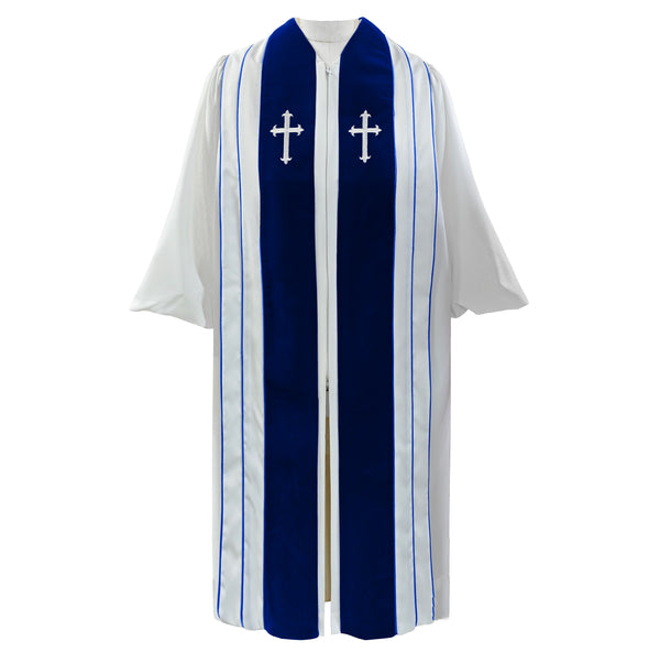 GradPlaza Customized Deluxe Priest Robe For Church Clergy Clothing