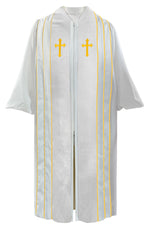 GradPlaza Customized Deluxe Priest Robe For Church Clergy Clothing