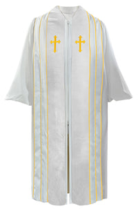 GradPlaza Customized Deluxe Priest Robe For Church Clergy Clothing