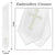 GradPlaza Choir Stole with Embroidery Crosses Adults' Traditional Church Choir Stoles 60"