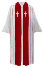 GradPlaza Customized Deluxe Priest Robe For Church Clergy Clothing