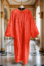 GradPlaza Adult Deluxe Priest Robe For Church Clergy Church Gown Cross With Embroidery