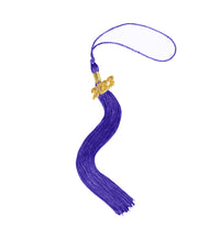 Shiny Adult Graduation Cap Tassel Charm Purple (One Size Fits All)