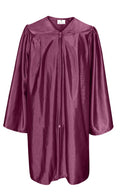 Shiny Kindergarten Graduation Gown/ Children Choir Gown Maroon