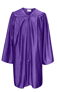 Shiny Kindergarten Graduation Gown/ Children Choir Gown Purple
