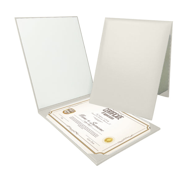 Book Graduation Diploma Cover Hold An 8.5x11 Certificate or Diploma 5+ Colors