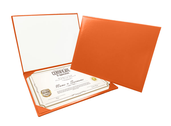 Tent Graduation Diploma Cover Hold An 8.5x11 Certificate or Diploma 5+ Colors