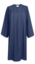 Matte Graduation Gown Choir Robe for Confirmation Baptism Navy