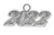 Gold/Silver Graduation Year Charm