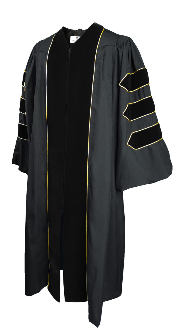 Deluxe Doctoral Graduation Gown (Rich In Color & Size)