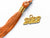 Shiny Adult Graduation Cap Tassel Charm Orange (One Size Fits All)