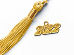 Shiny Adult Graduation Cap Tassel Charm Gold (One Size Fits All)