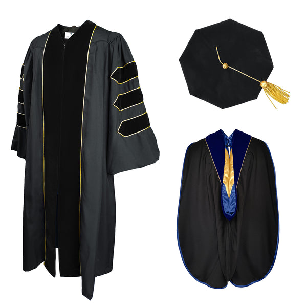 Doctor of Dramatic Arts & Fine Arts Doctoral Gown - Academic Regalia –  Academic Hoods