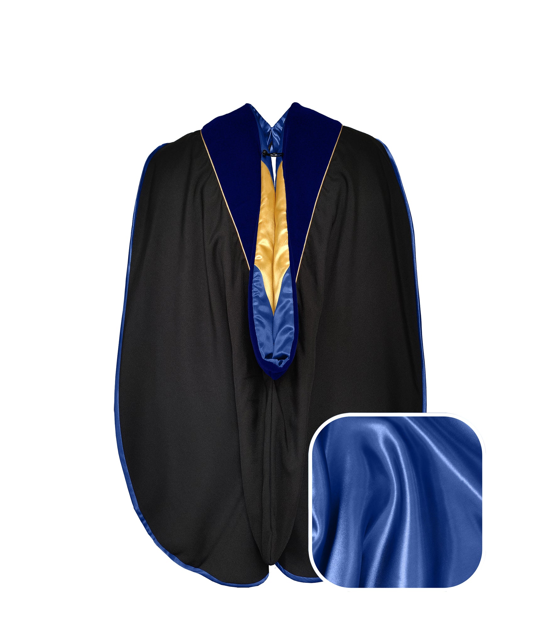 TngHui Deluxe Doctoral Graduation Gown Doctoral Hood and Tam 8 Sided  Package | Graduation gown, Graduation robes, Doctoral gown