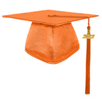 Shiny Adult Graduation Cap Tassel Charm Orange (One Size Fits All)