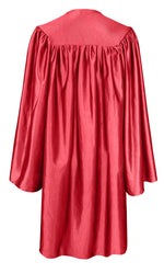 Shiny Kindergarten Graduation Gown/ Children Choir Gown Red