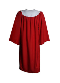Unisex Choir Robes Chaplain Clergy of Red Robes with Dove
