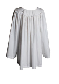 Kindergarten Round Neck Clergy Surplice White