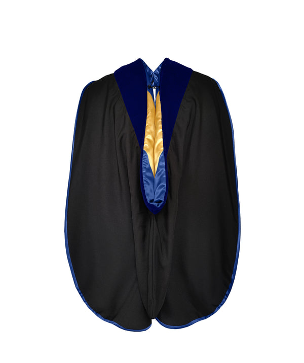 Deluxe Doctoral Graduation Gown & Tam NO Piping
