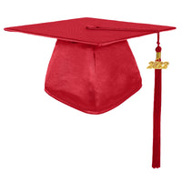 Shiny Adult Graduation Cap Tassel Charm Red (One Size Fits All)