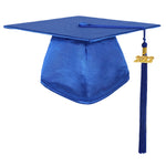 Shiny Adult Graduation Cap Tassel Charm Royal Blue (One Size Fits All)