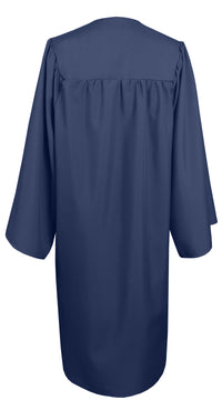 Matte Graduation Gown Choir Robe for Confirmation Baptism Navy
