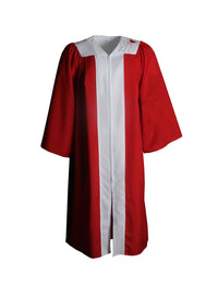 Unisex Choir Robes Chaplain Clergy of Red Robes with Dove