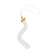 Shiny Kindergarten Graduation Cap Tassel Charm White (One Size Fits All)