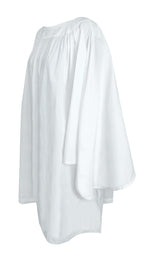 Round Neck Clergy Surplice White (Not Included The Black Cassock Gown)
