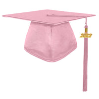 Shiny Adult Graduation Cap Tassel Charm Pink (One Size Fits All)